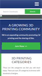 Mobile Screenshot of 3dfilemarket.com
